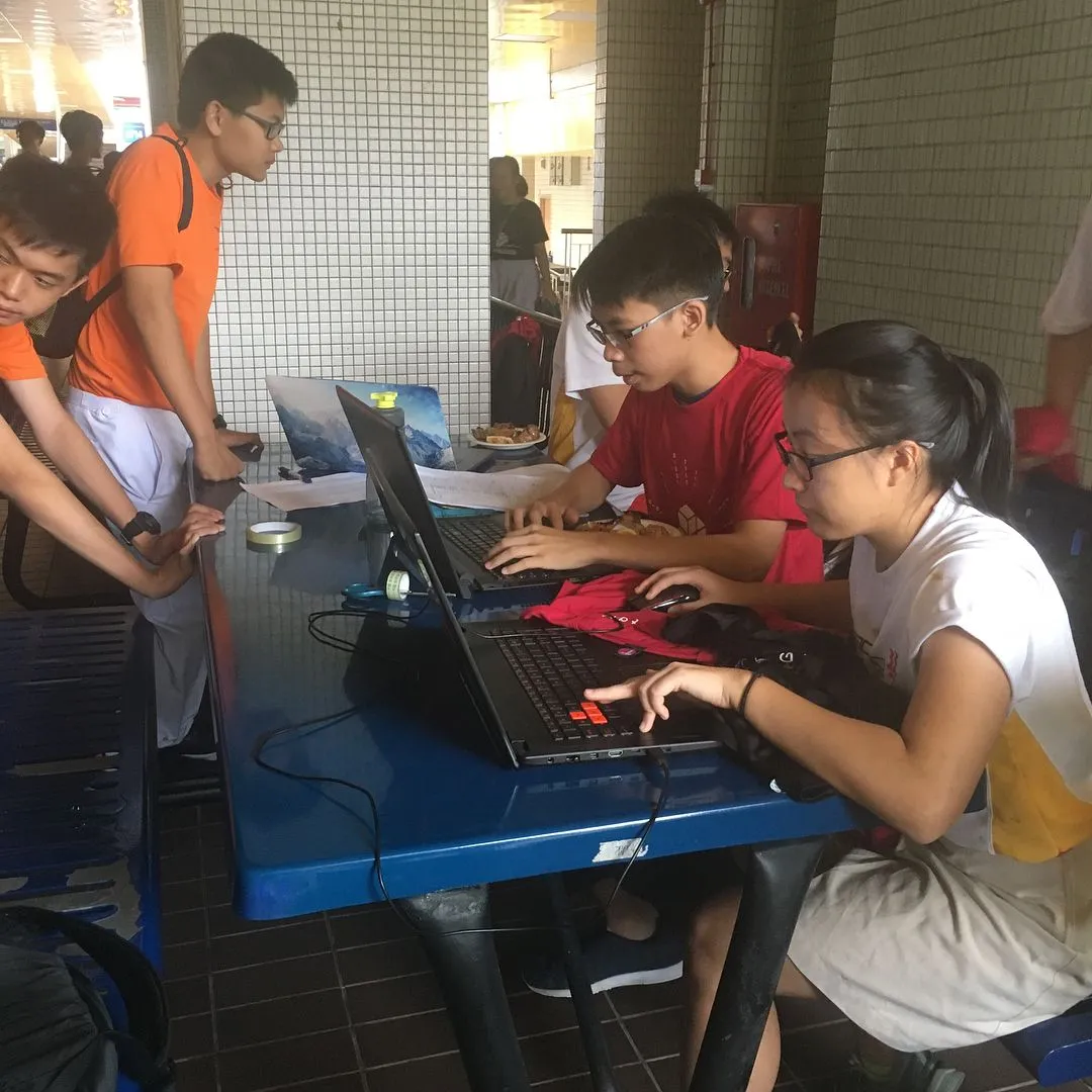 Organisers registering participants at the 2018 BuildingBloCS June Conference